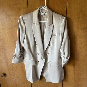 Veronica Beard Tomi Satin Dickey Jacket